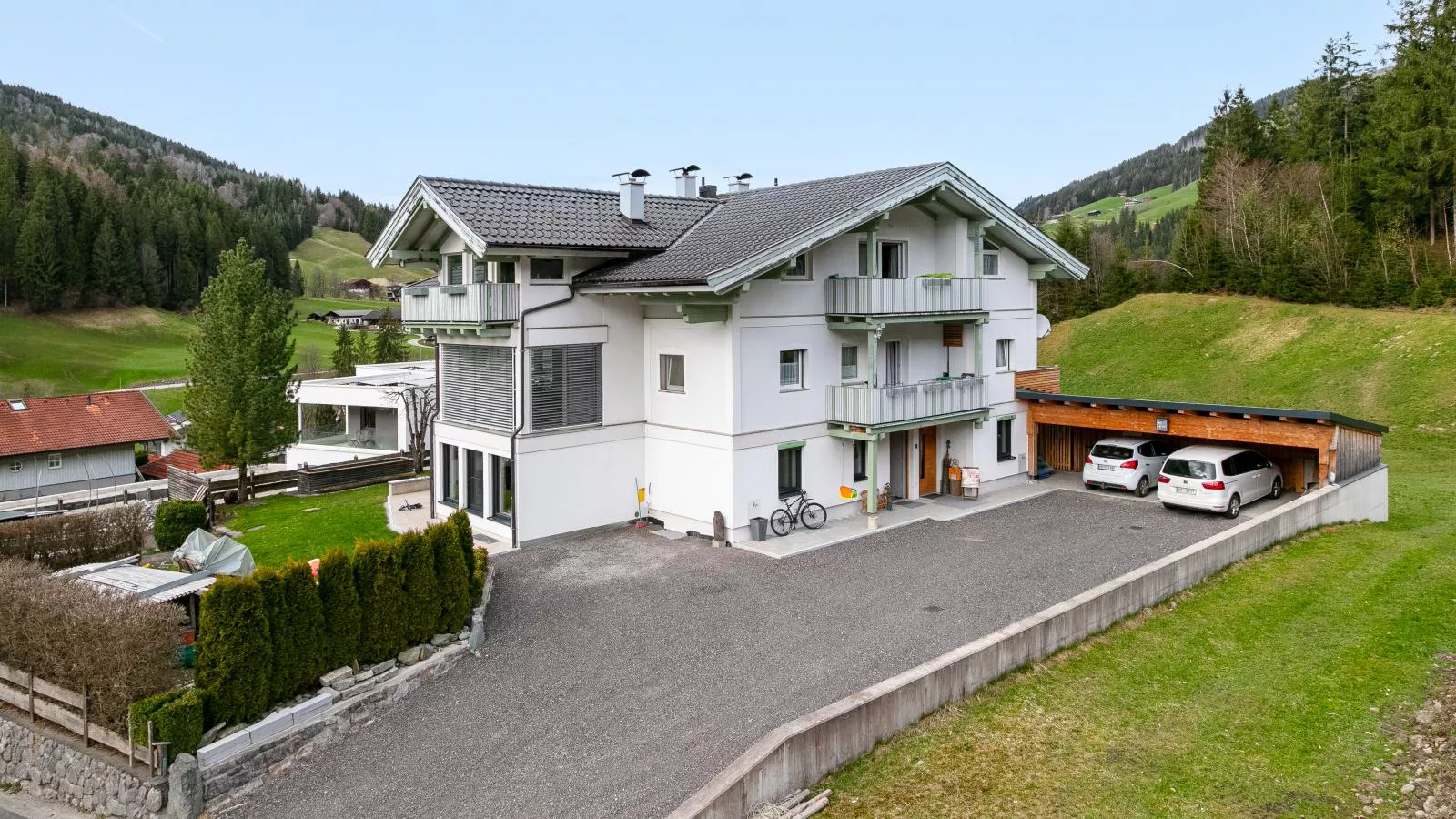 Appartement Schwab-Buitenkant zomer