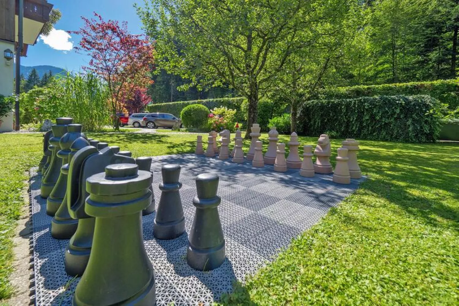 Country house Monika, Bayerisch Gmain-2-Raum-App., 48 qm (EG o. OG)-Tuinen zomer