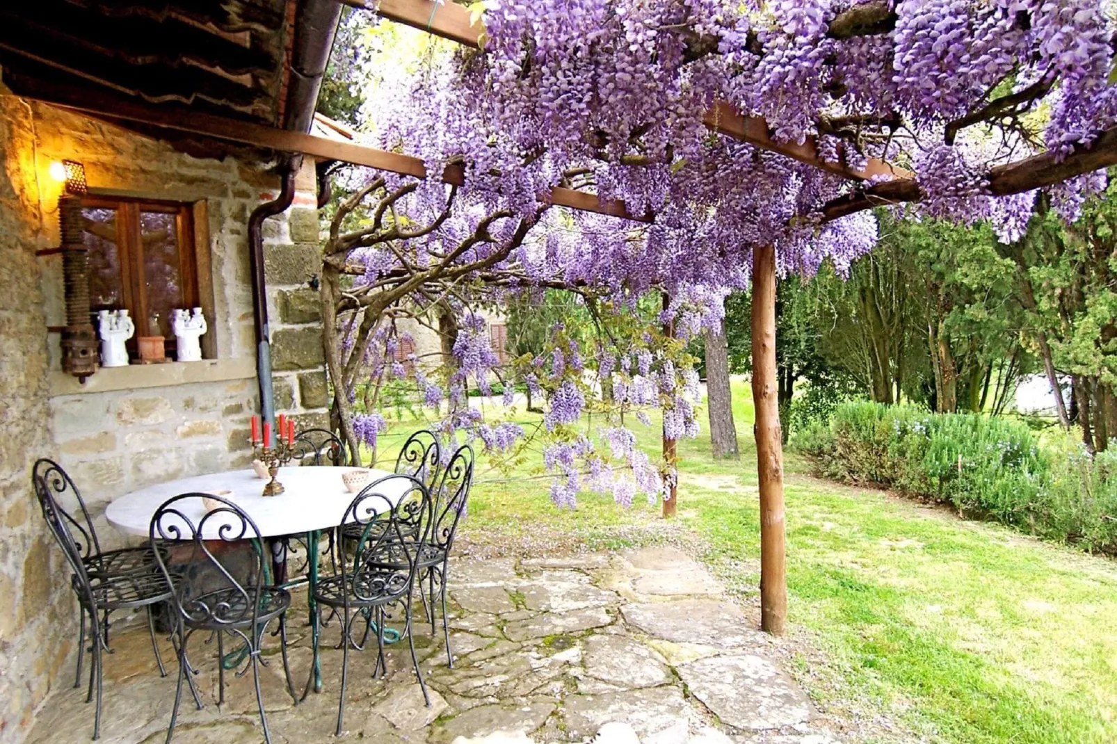 Casa Stefania-Tuinen zomer