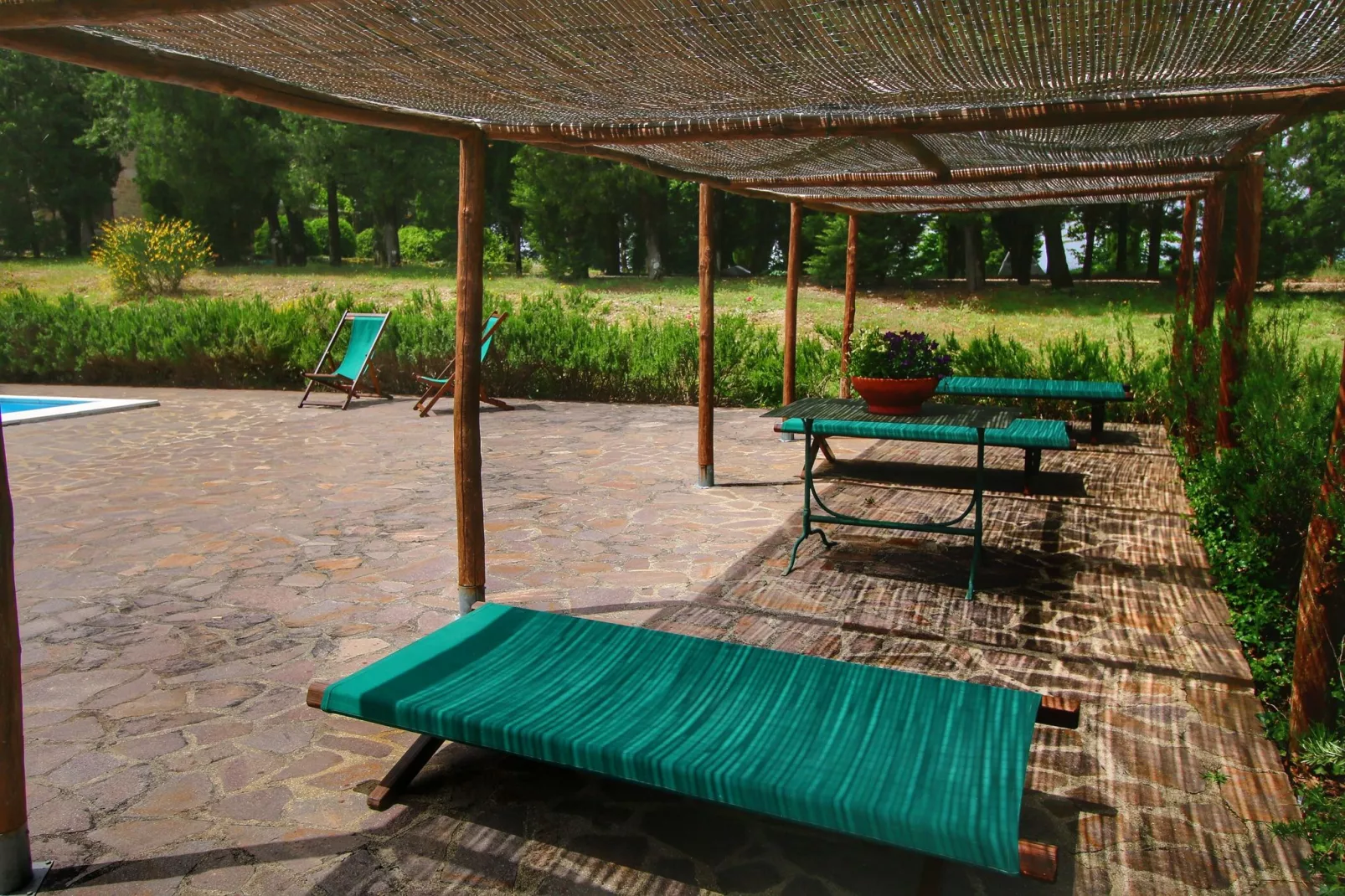 Casa Stefania-Tuinen zomer