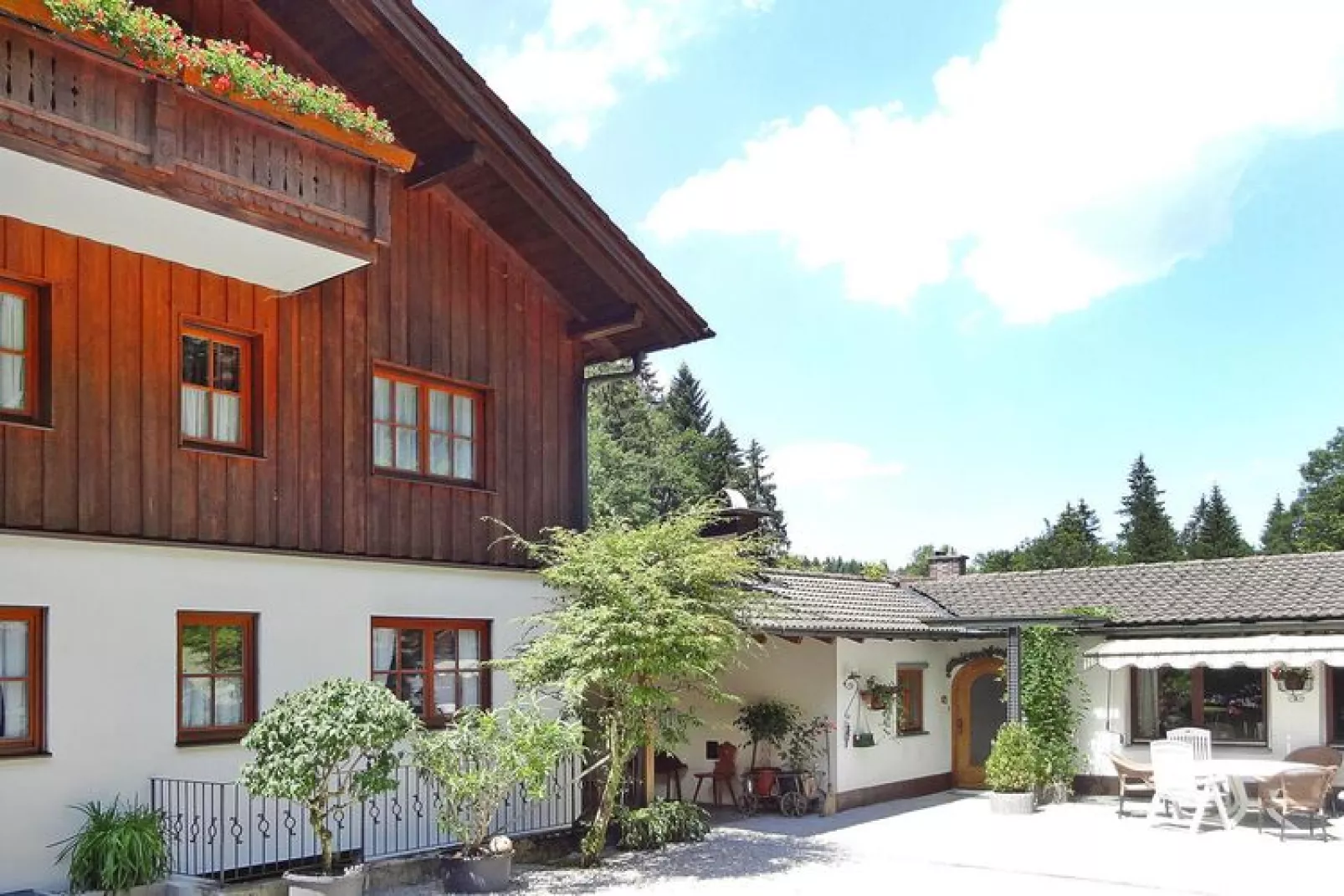 Country house Monika, Bayerisch Gmain-Studio, 48 qm (OG)-Buitenkant zomer