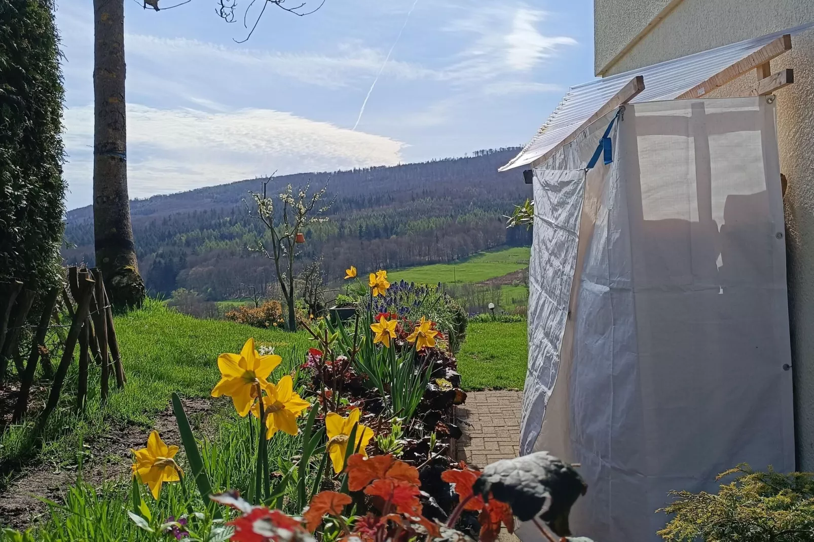 Ferienwohnung zum Märchenwald-Tuinen zomer