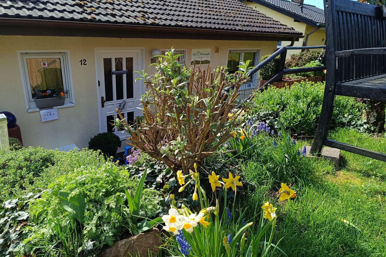 Ferienwohnung zum Märchenwald-Tuinen zomer