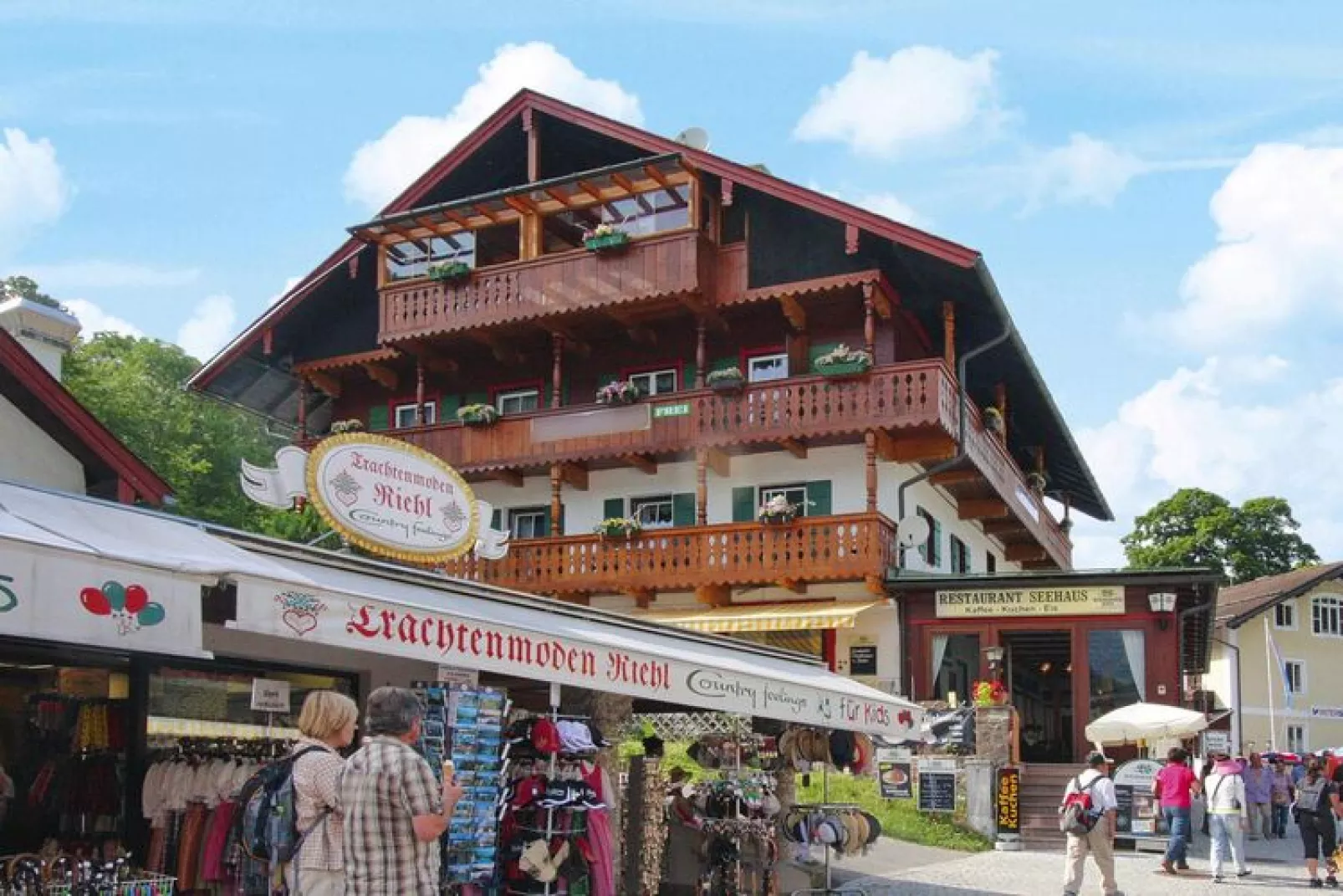 Holiday flats Seehaus, Schönau am Königssee-Ferienwohnung 4, 70 qm-Buitenkant zomer