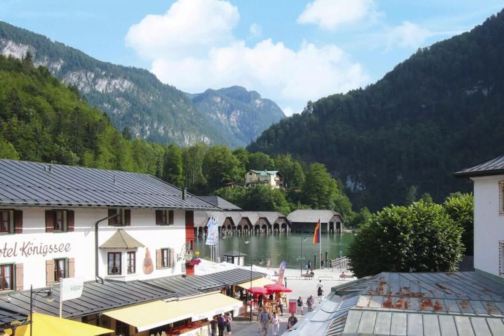 Holiday flats Seehaus, Schönau am Königssee-Ferienwohnung 4, 70 qm-Buitenkant zomer
