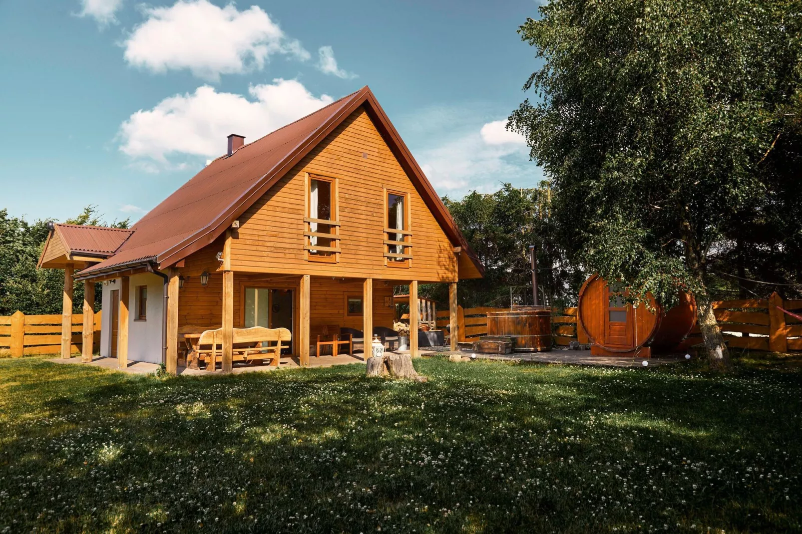 Biker's house-Buitenkant zomer