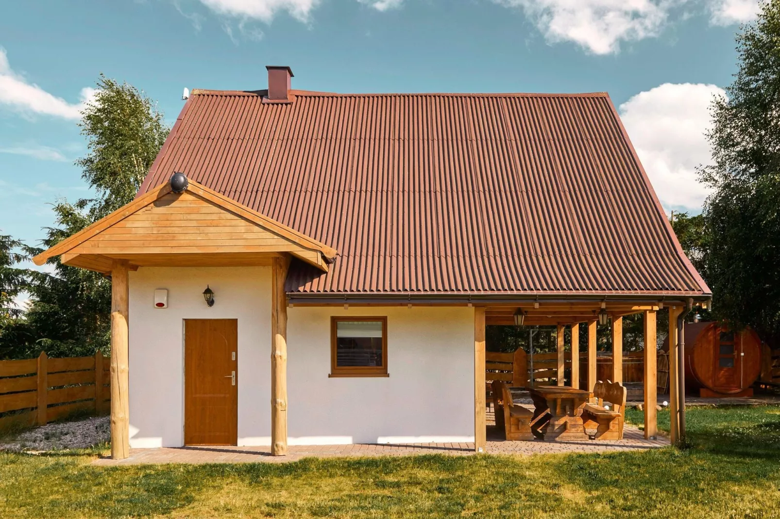 Biker's house-Buitenkant zomer