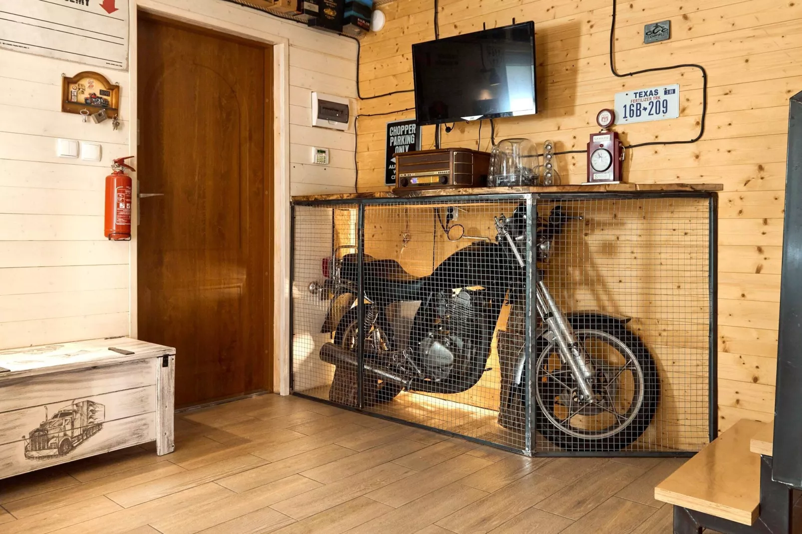 Biker's house