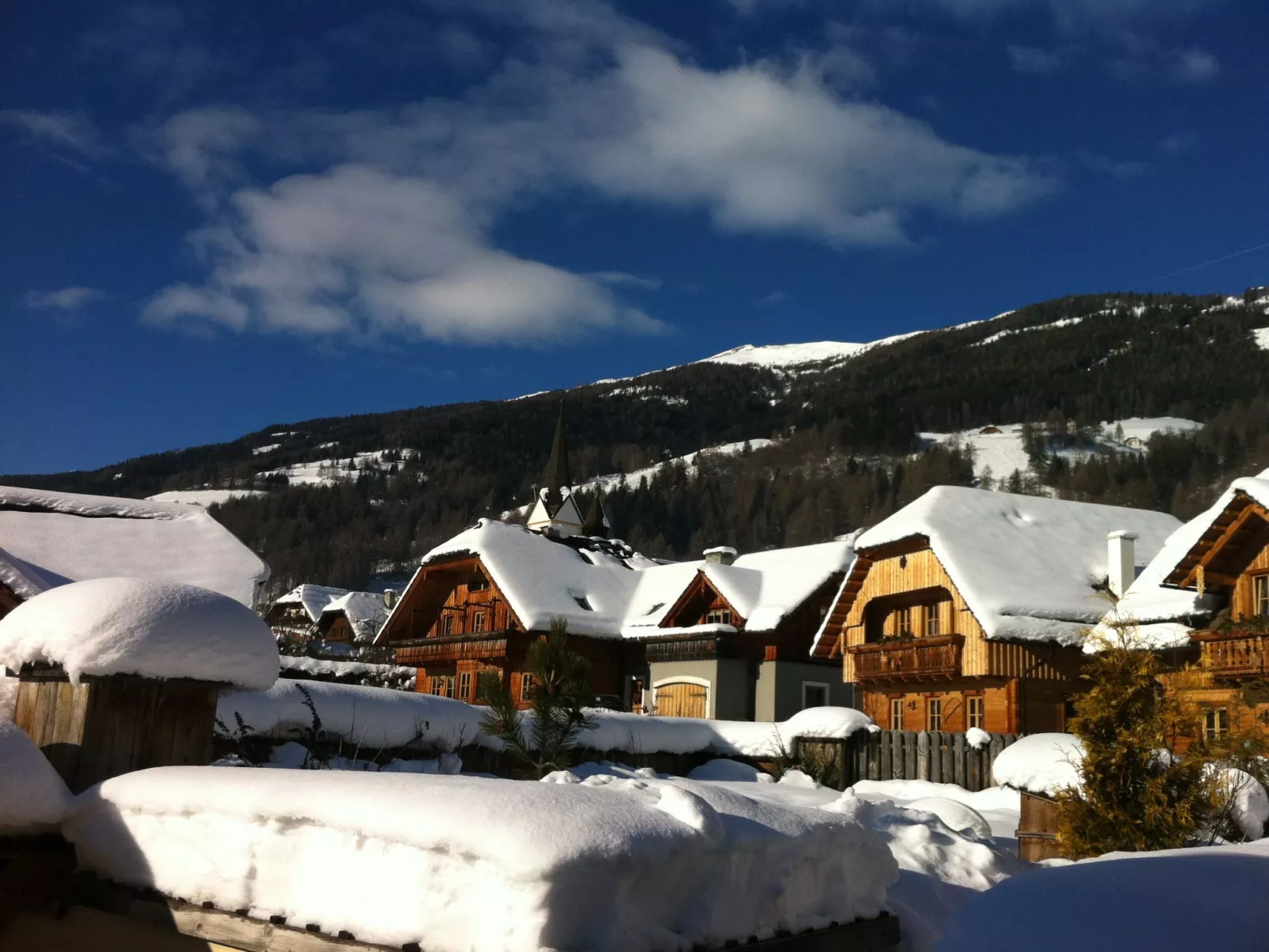 St martin chalets-Buiten