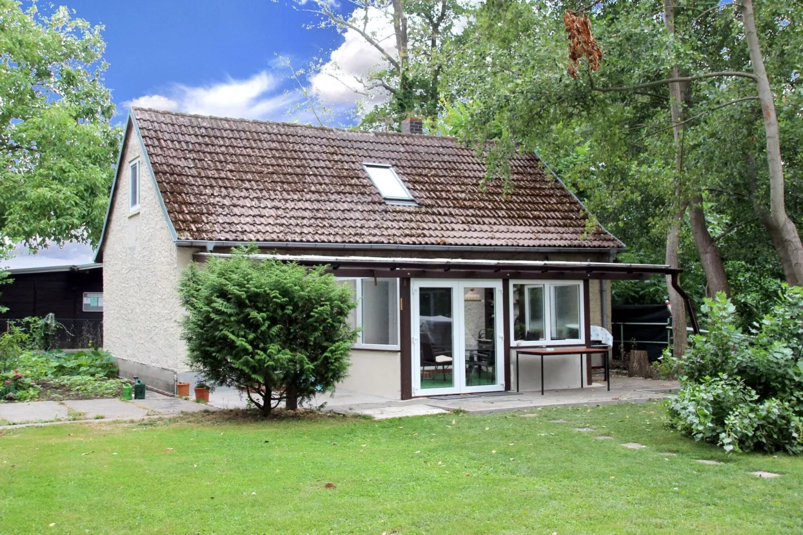 Ferienhaus Seeidyll 90 qm-Buitenkant zomer