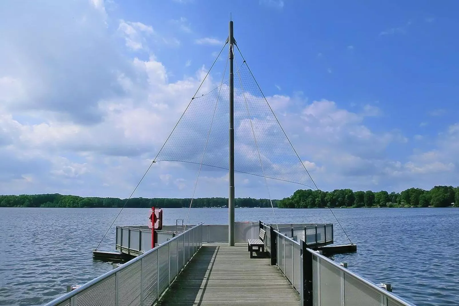 Ferienhaus Seeidyll 90 qm-Gebieden zomer 1km