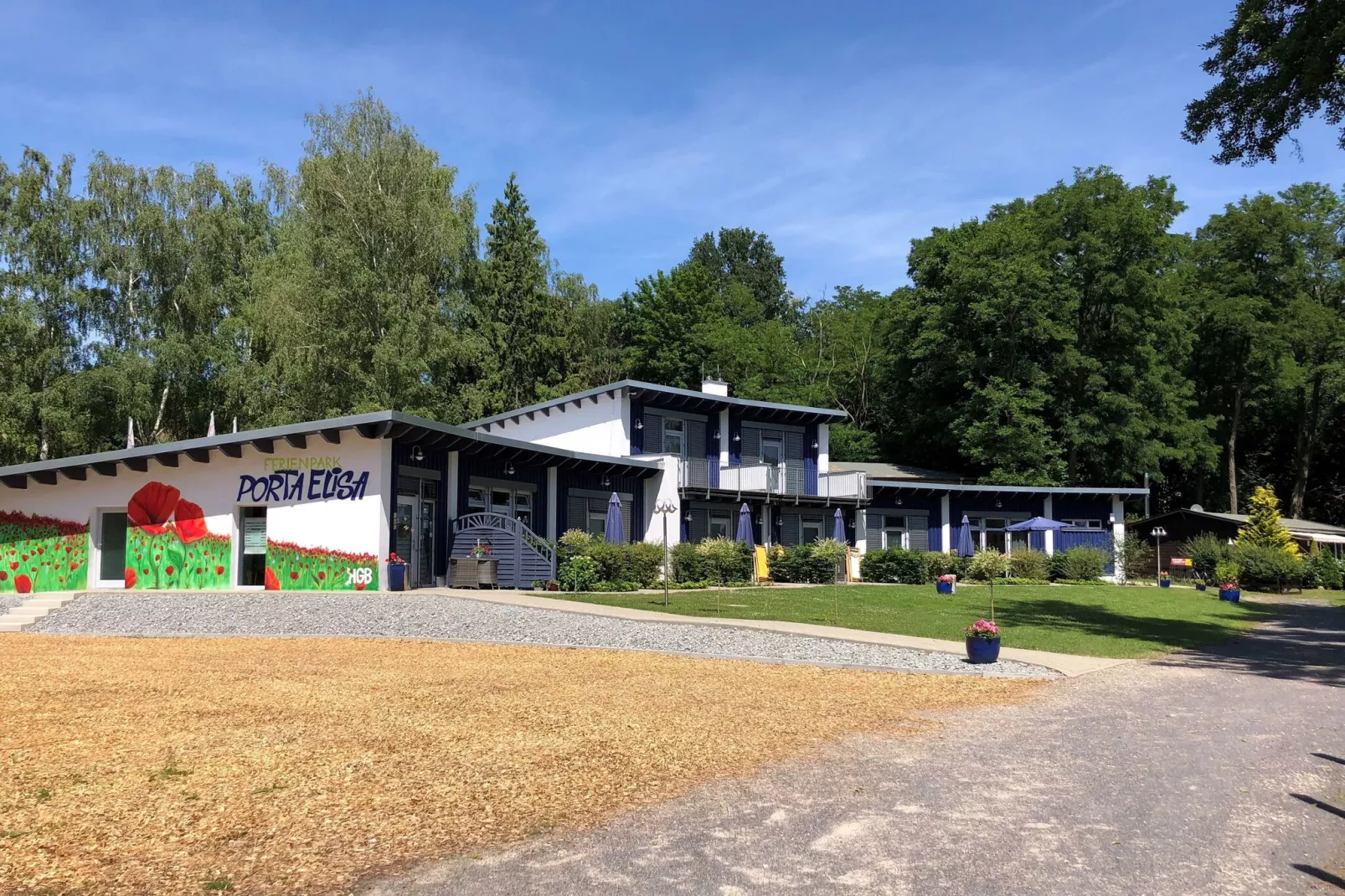 Ferienwohnung am Glindower See - Buitenkant zomer