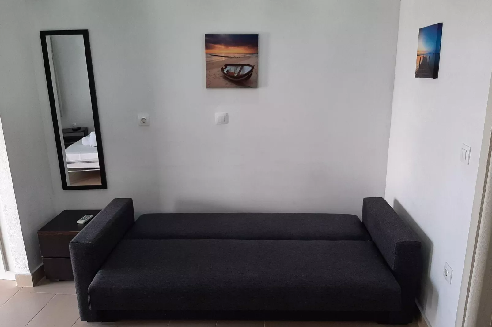 Andromaches Apartments Superior Double Studio-Woonkamer