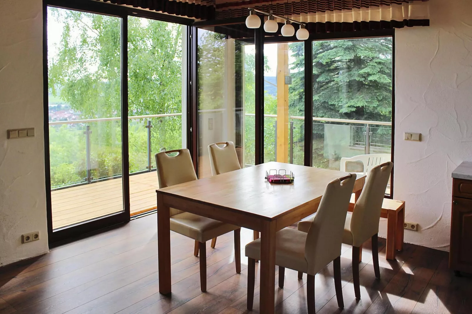 Ferienhaus in Kaltennordheim-70qm 5 Pers-Eetkamer