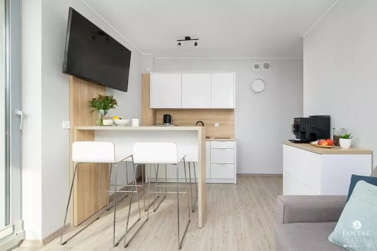 Apartament Grunwaldzka 12c-22 Pobierowo-Woonkamer