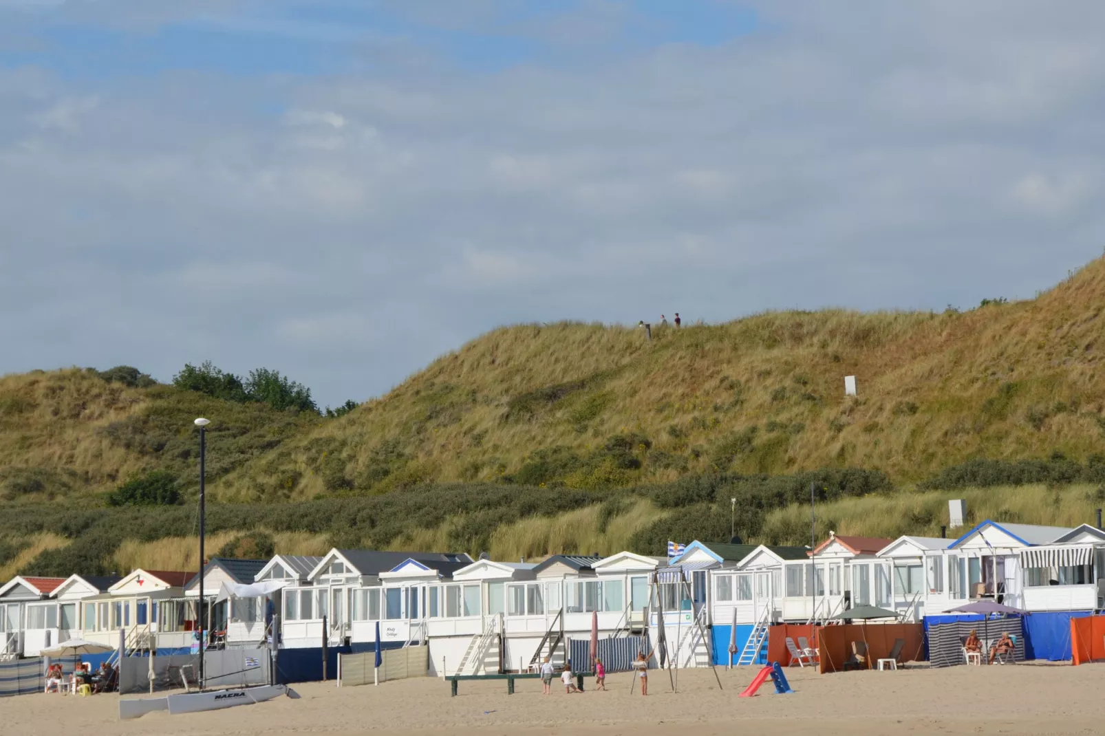 Strand Dishoek 345/346-Buitenkant zomer