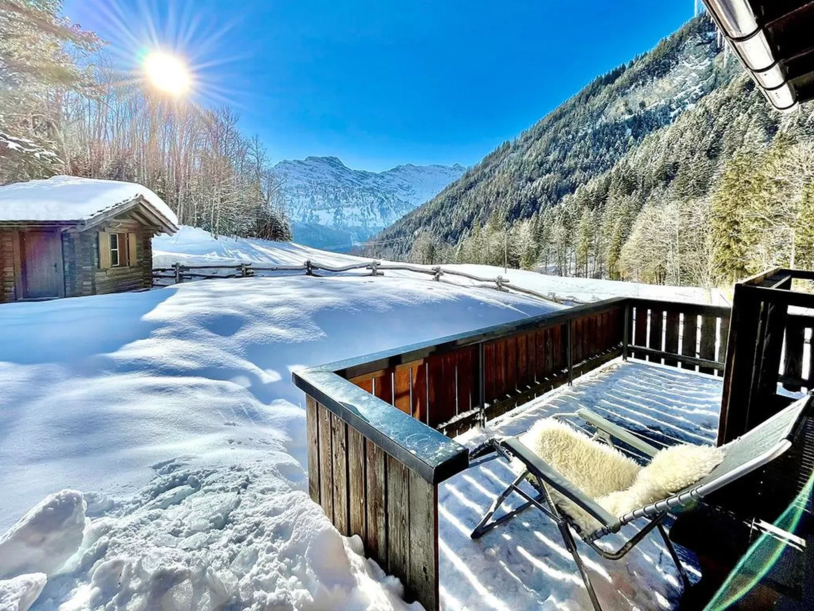 Chalet Bergmandli-Binnen