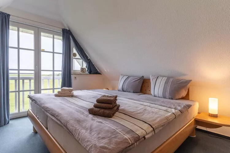 Ferienwohnung Langeneß-Slaapkamer