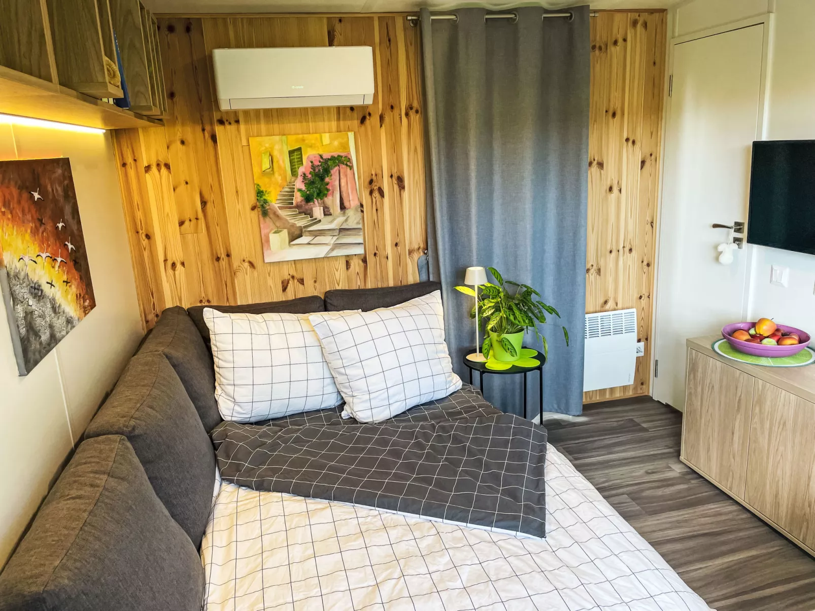 Tiny Haus Dahoam-Binnen