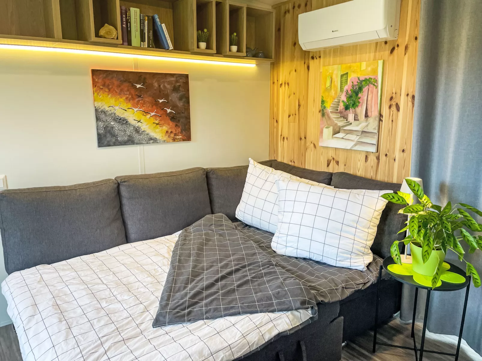 Tiny Haus Dahoam-Binnen