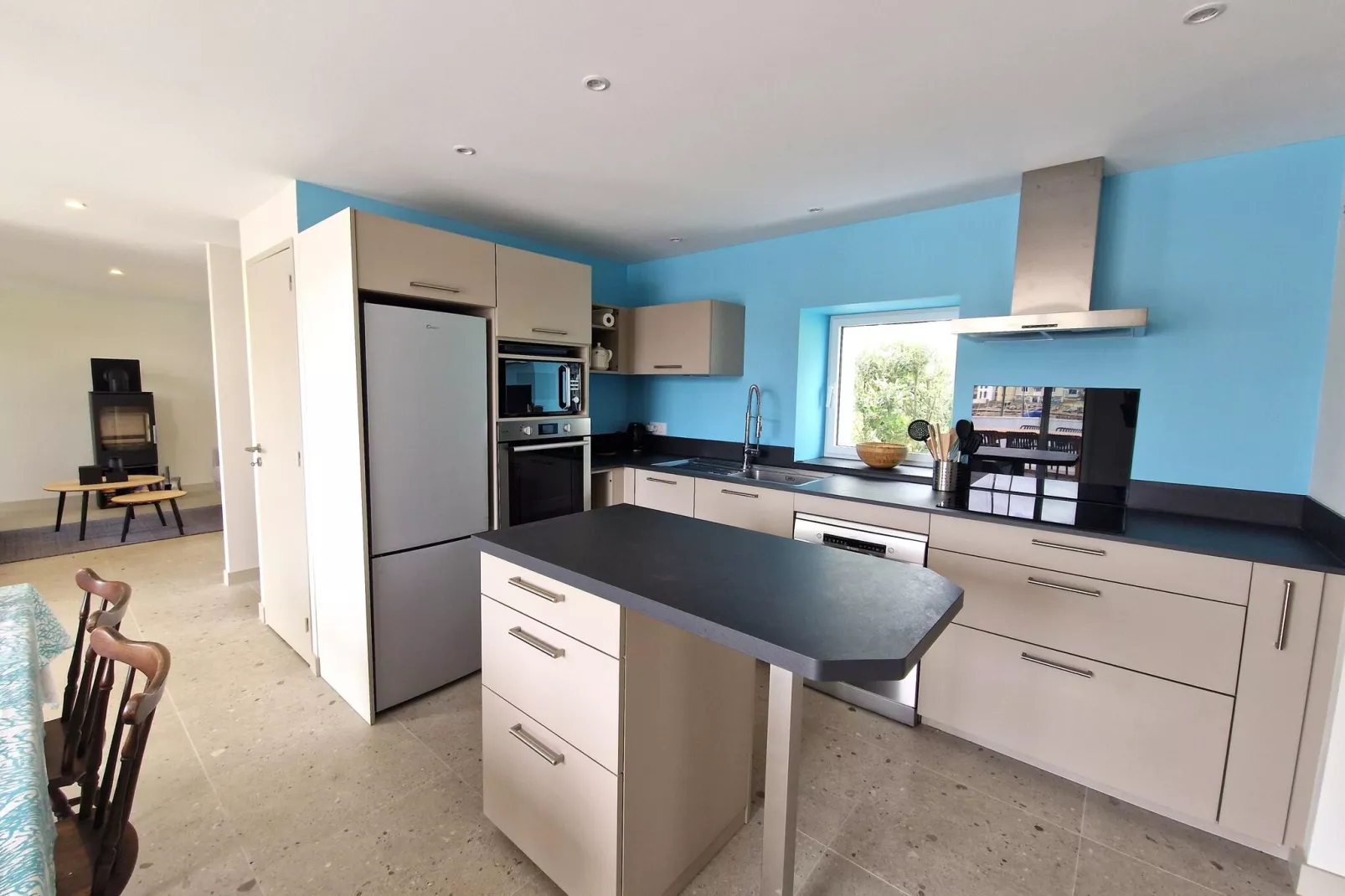 Holiday home in Plougasnou Baie de Morlaix-Keuken