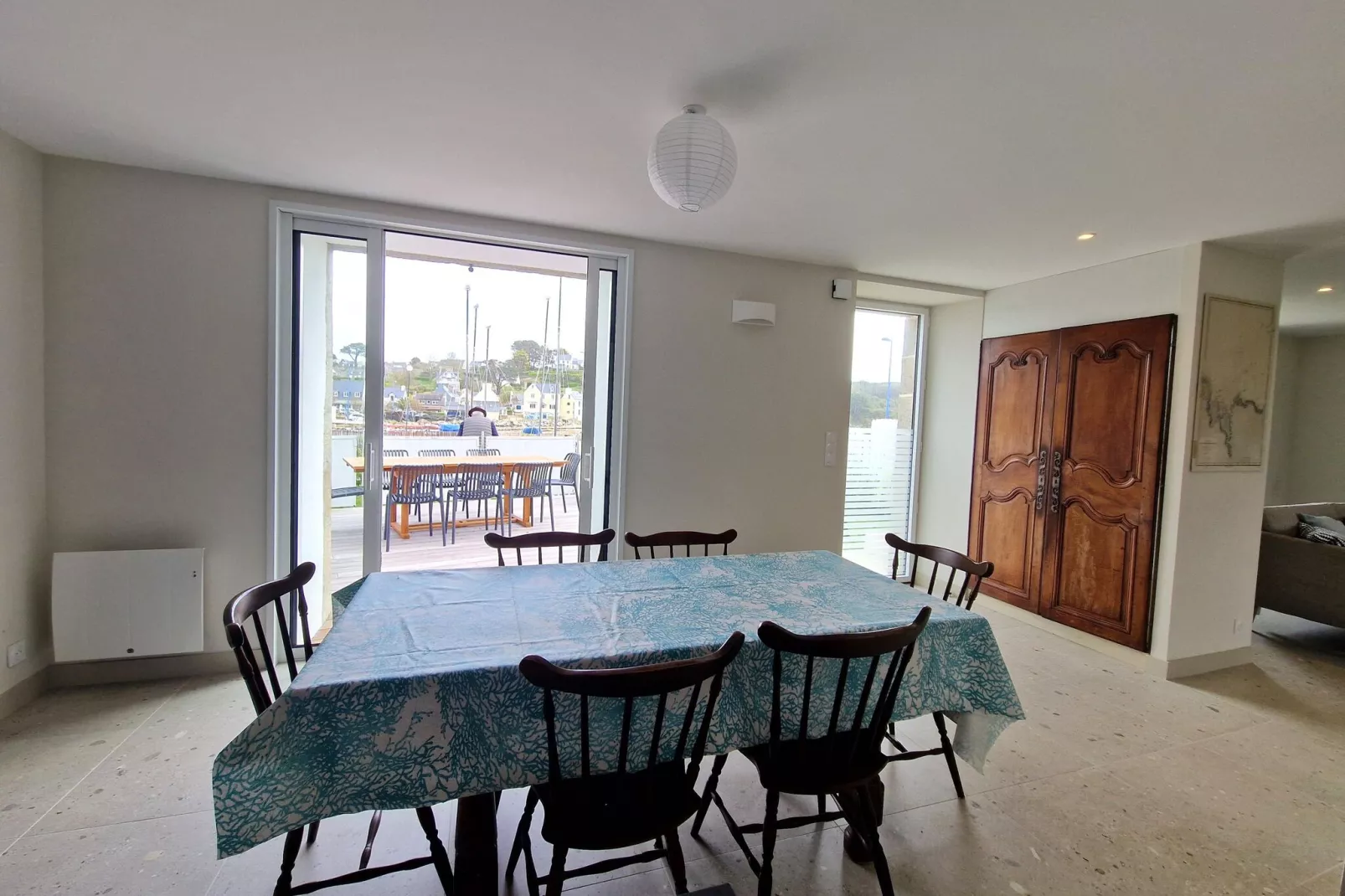 Holiday home in Plougasnou Baie de Morlaix-Eetkamer