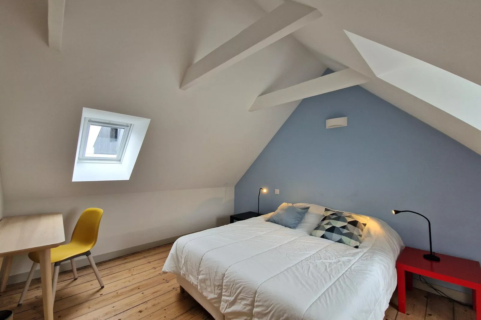 Holiday home in Plougasnou Baie de Morlaix-Slaapkamer