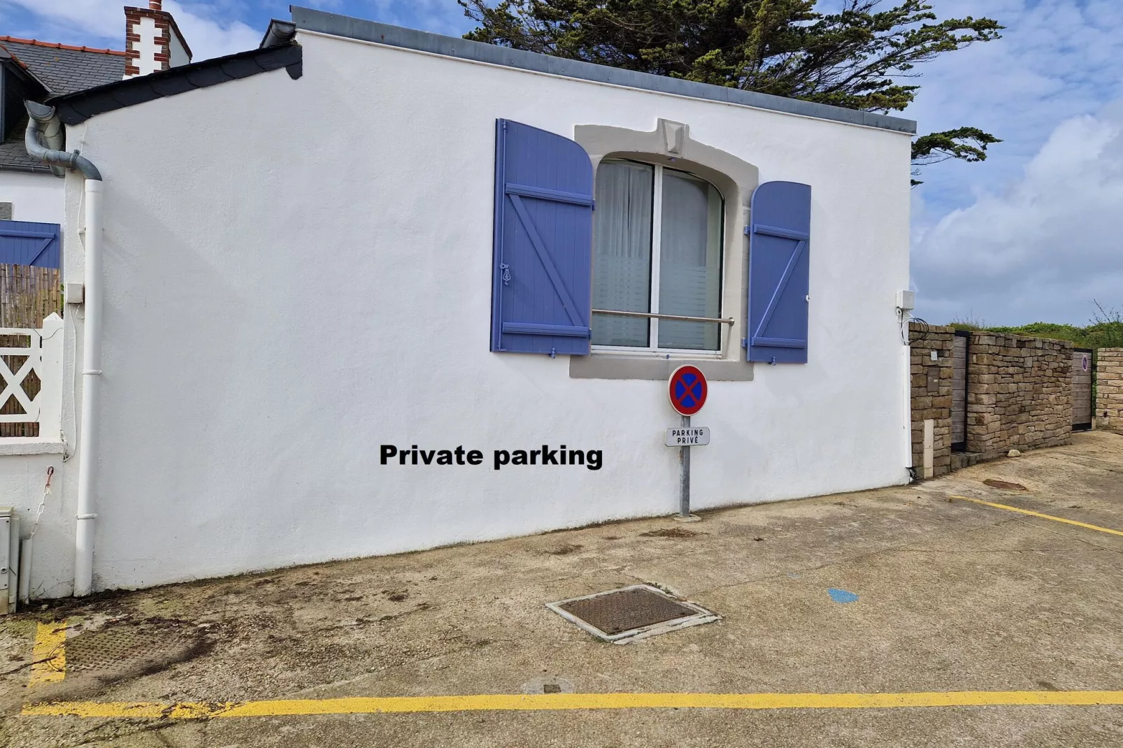 Holiday home in Plougasnou Baie de Morlaix-Parkfaciliteiten