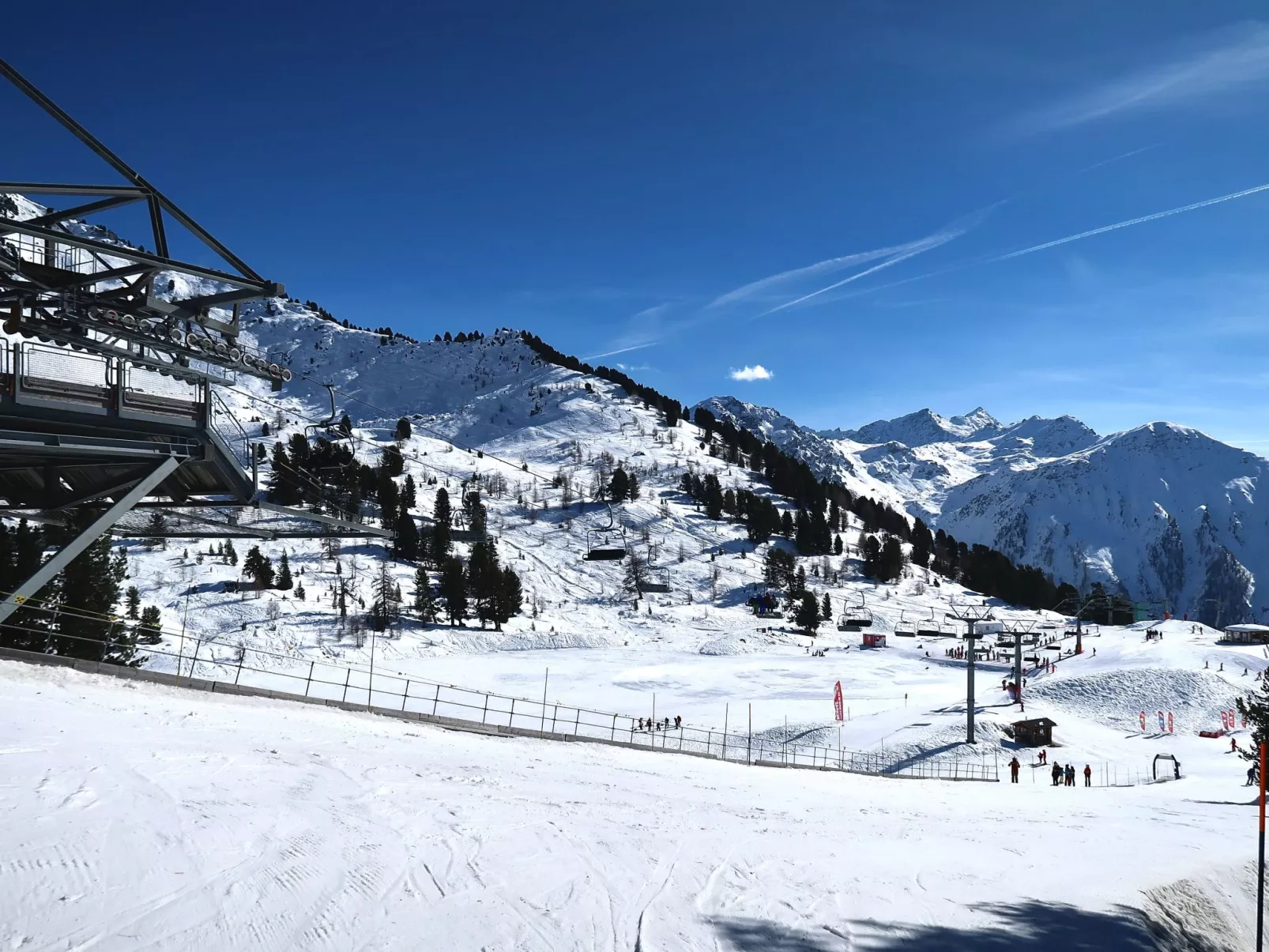 Swiss Alps view Aiglon H2-Omgeving