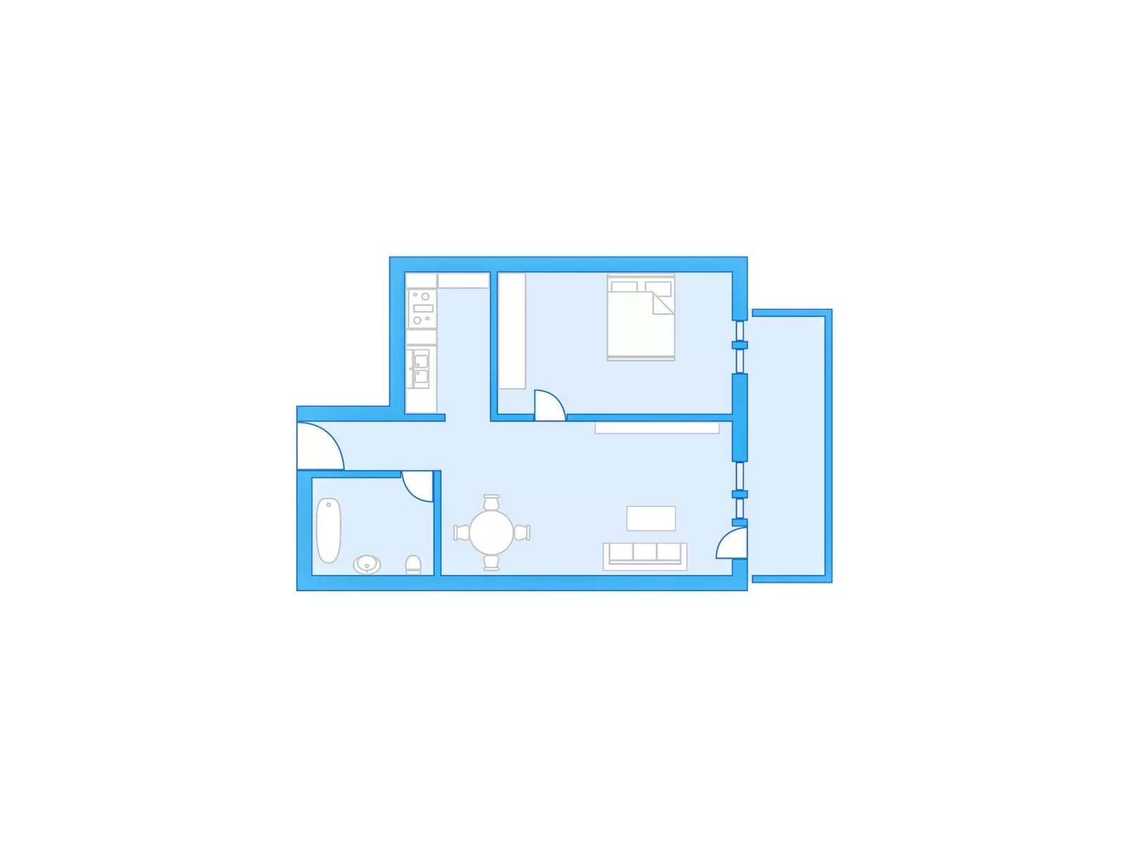 Allod Park Haus B 202-Binnen