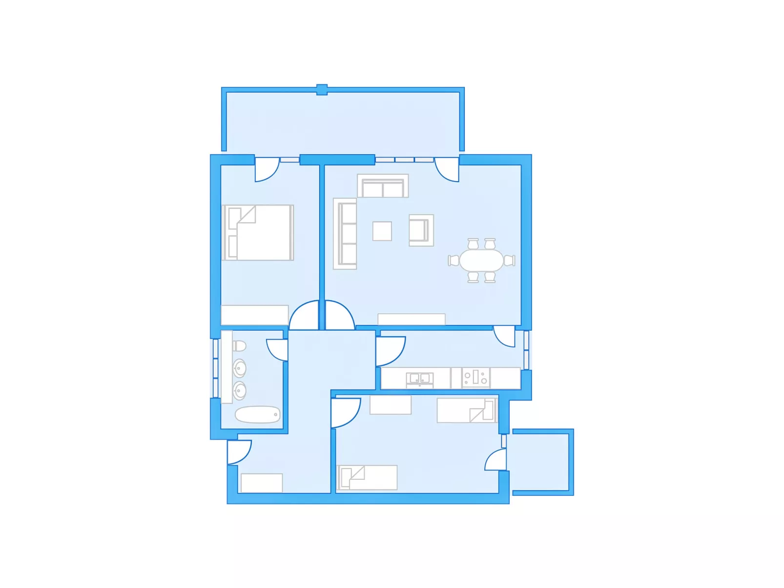 Allod Park Haus C 605-Binnen