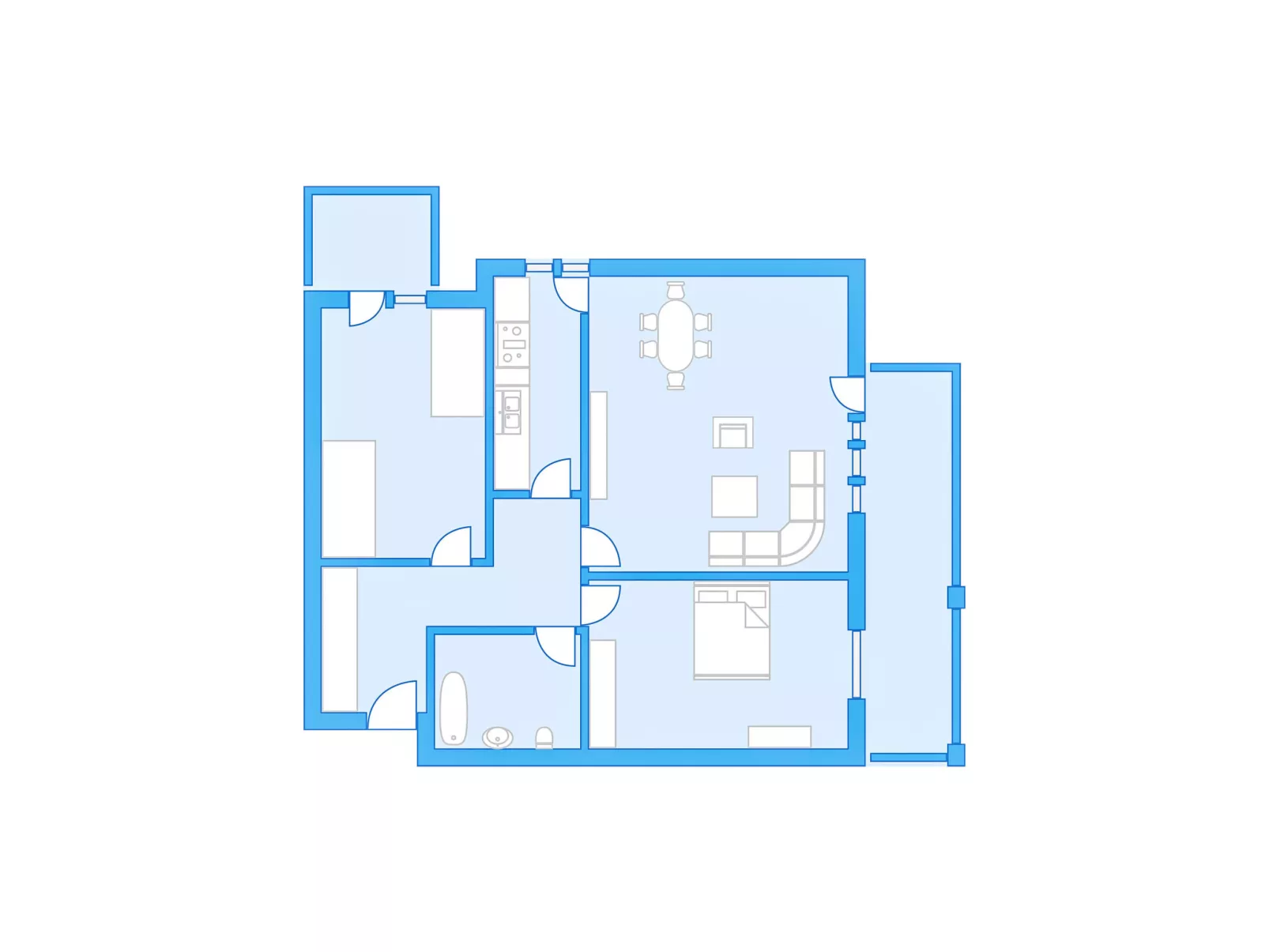 Allod Park Haus C 603-Binnen