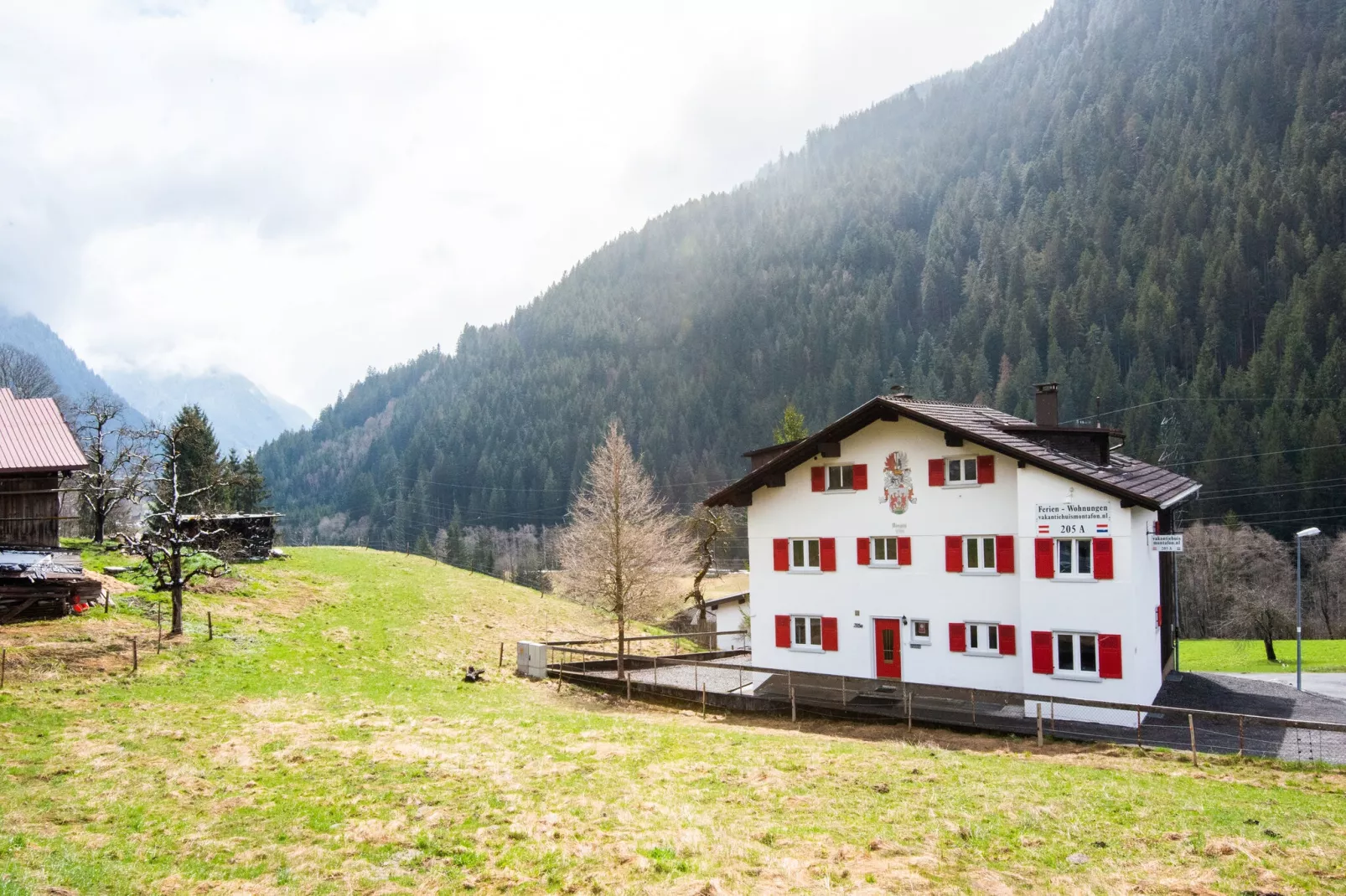 Vakantiehuis Montafon-Buitenkant zomer