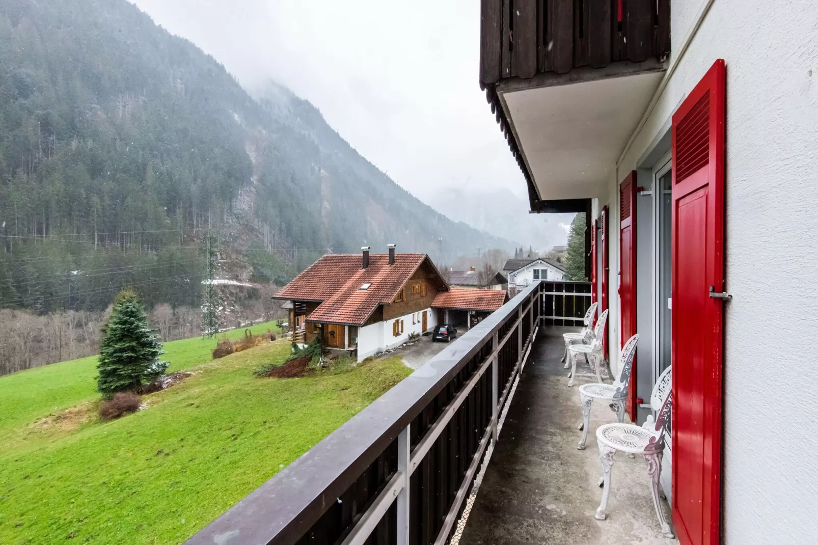 Vakantiehuis Montafon-Terrasbalkon