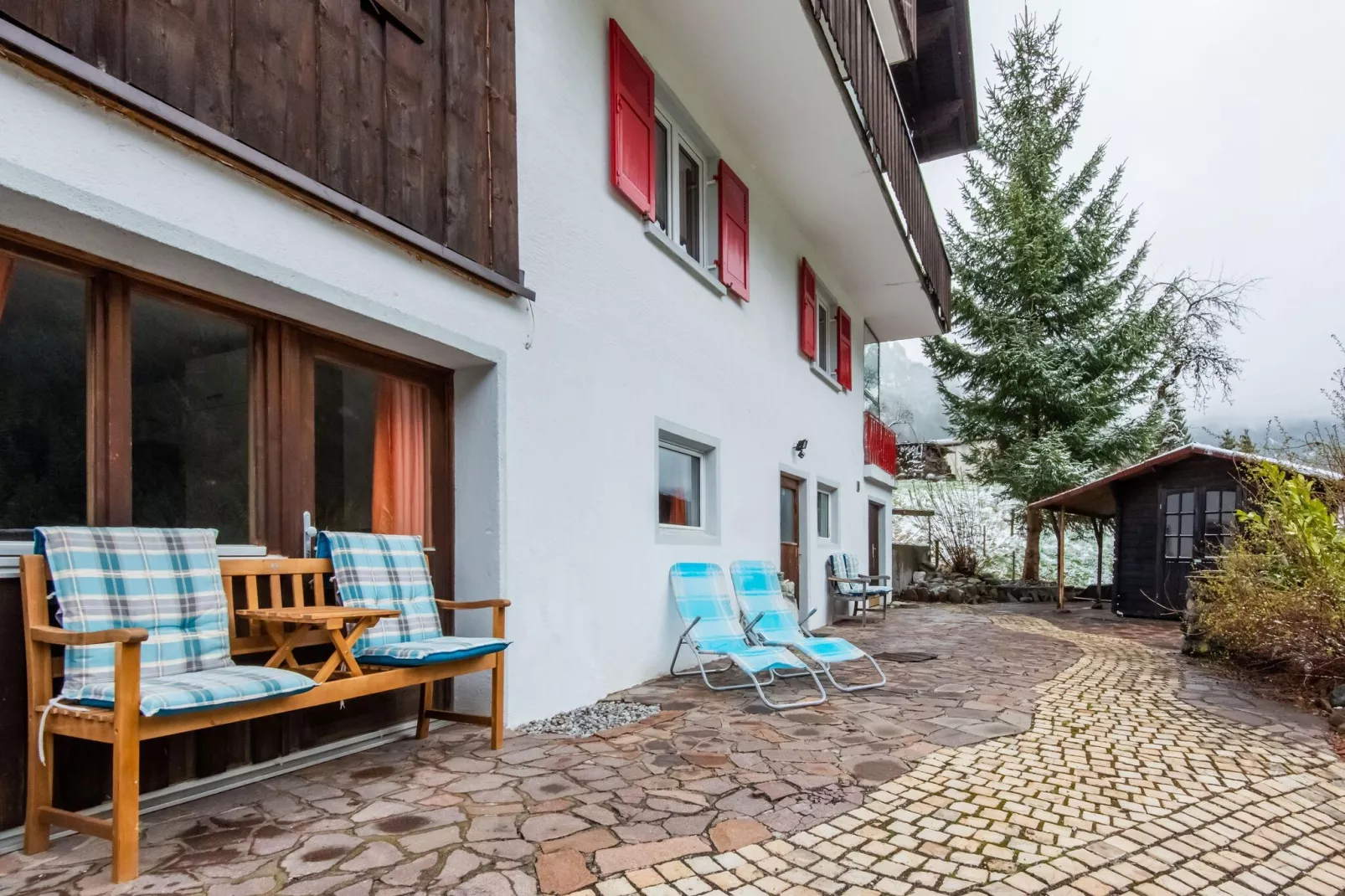 Vakantiehuis Montafon-Terrasbalkon