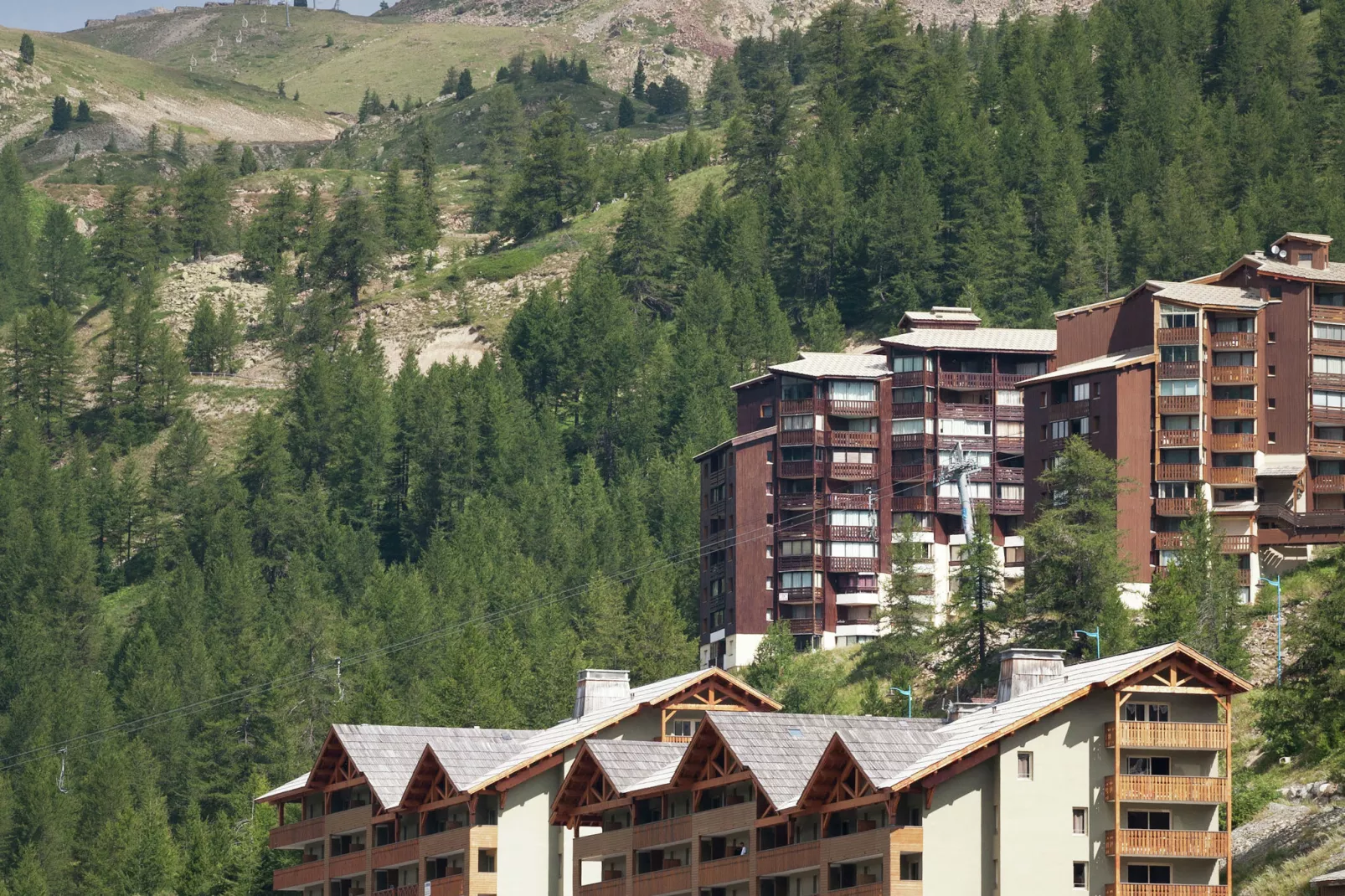 Les Terrasses d'Isola 1-Gebieden zomer 1km