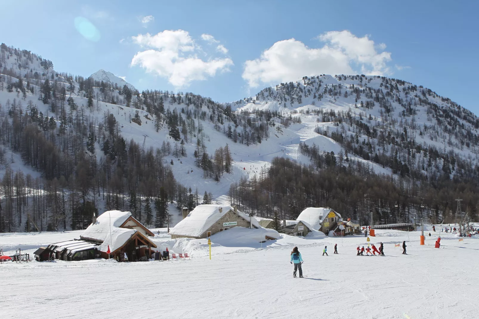 Les Terrasses d'Isola 1-Gebied winter 20km