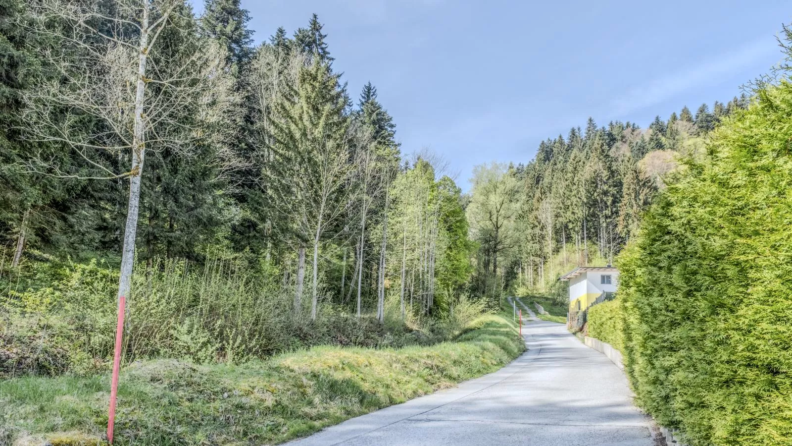 Am Waldrand-Gebieden zomer 1km