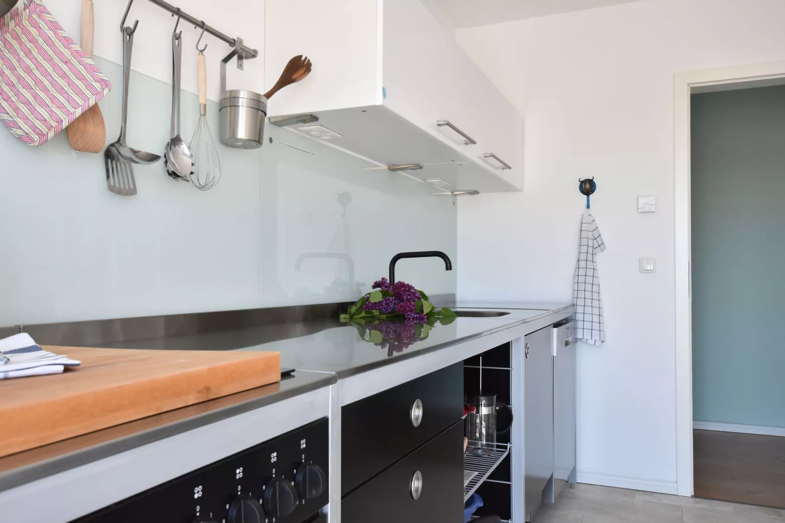Exklusive Panoramawohnung-Keuken