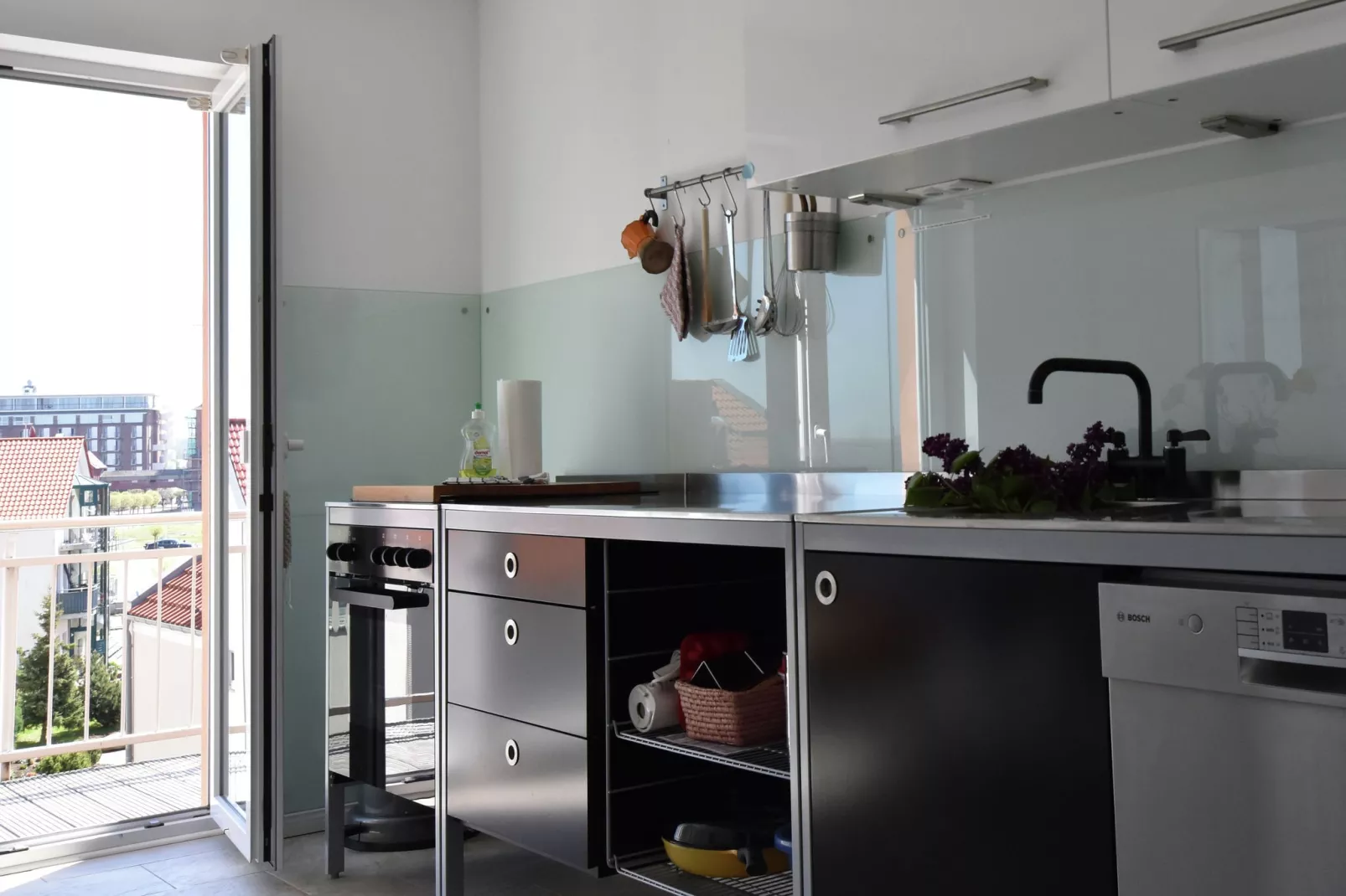 Exklusive Panoramawohnung-Keuken