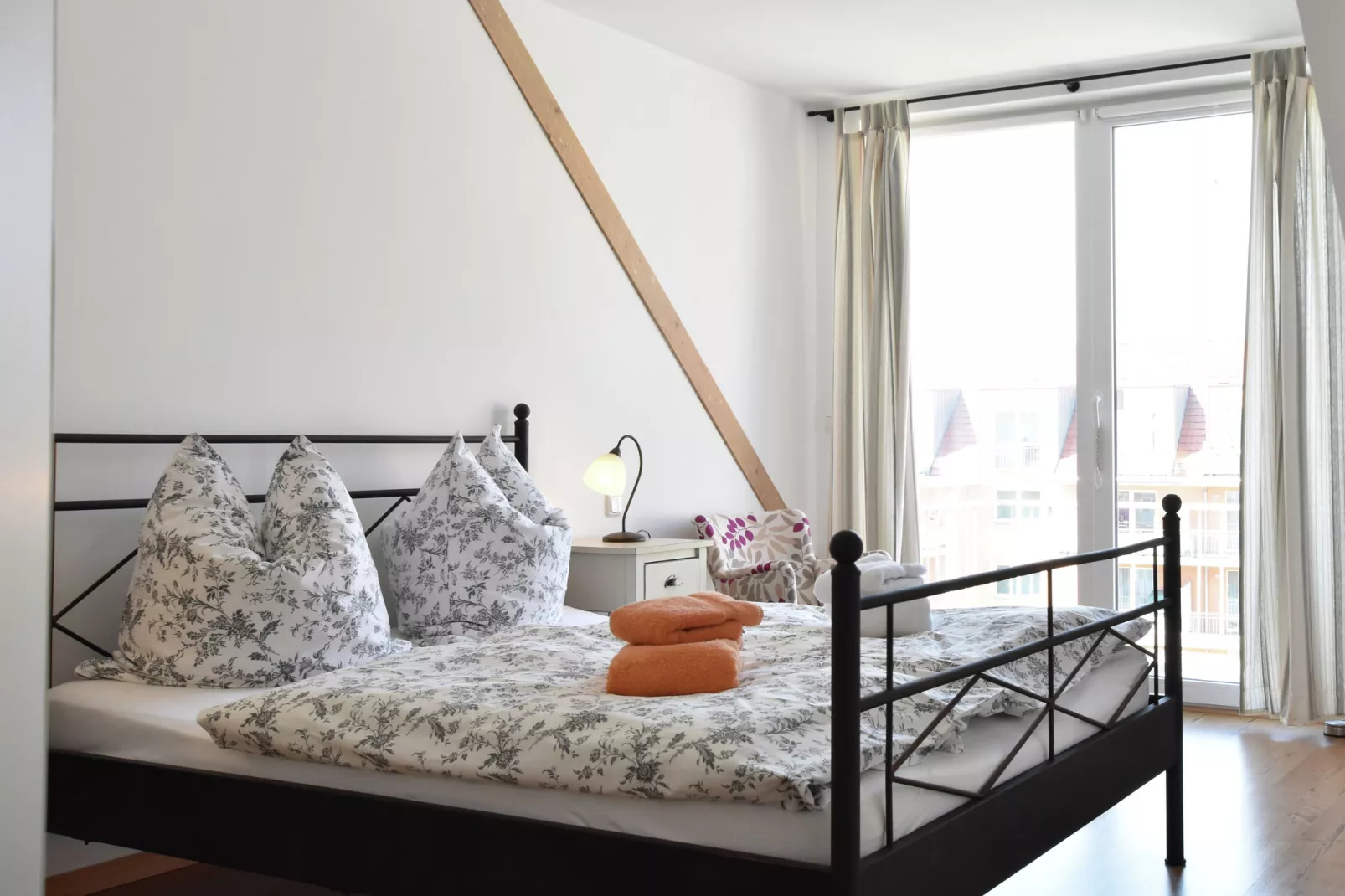 Exklusive Panoramawohnung-Slaapkamer