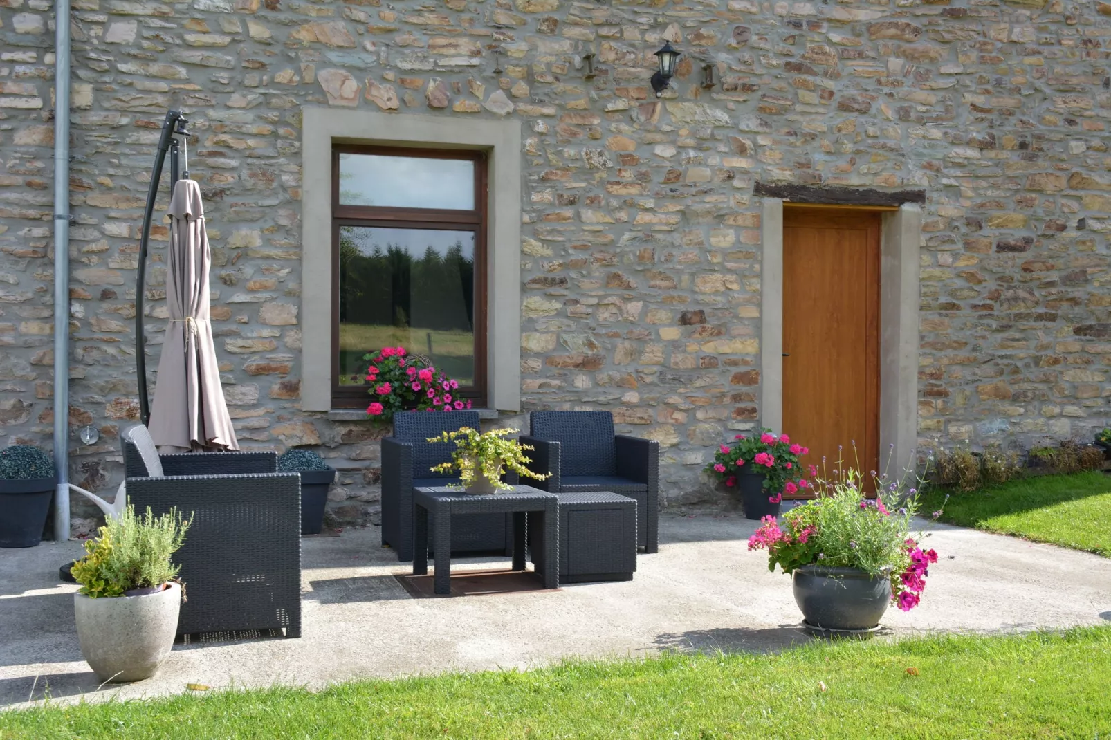 Chez Zélie-Terrasbalkon