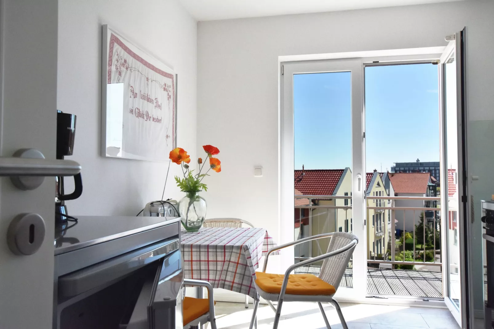 Exklusive Panoramawohnung-Terrasbalkon