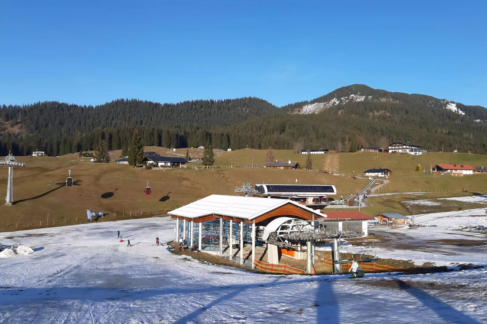 Ferienwohnung Siegsdorf in Bayern-Gebied winter 5km