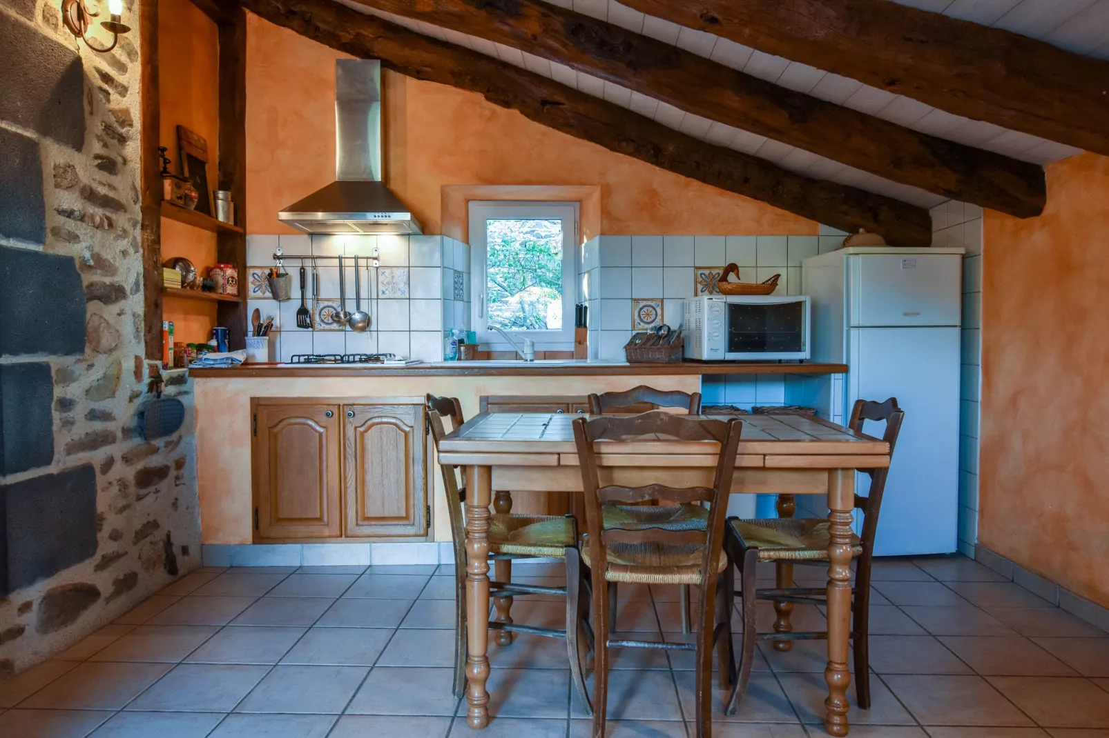 Maison pour 3 personnes à la campagne-Keuken