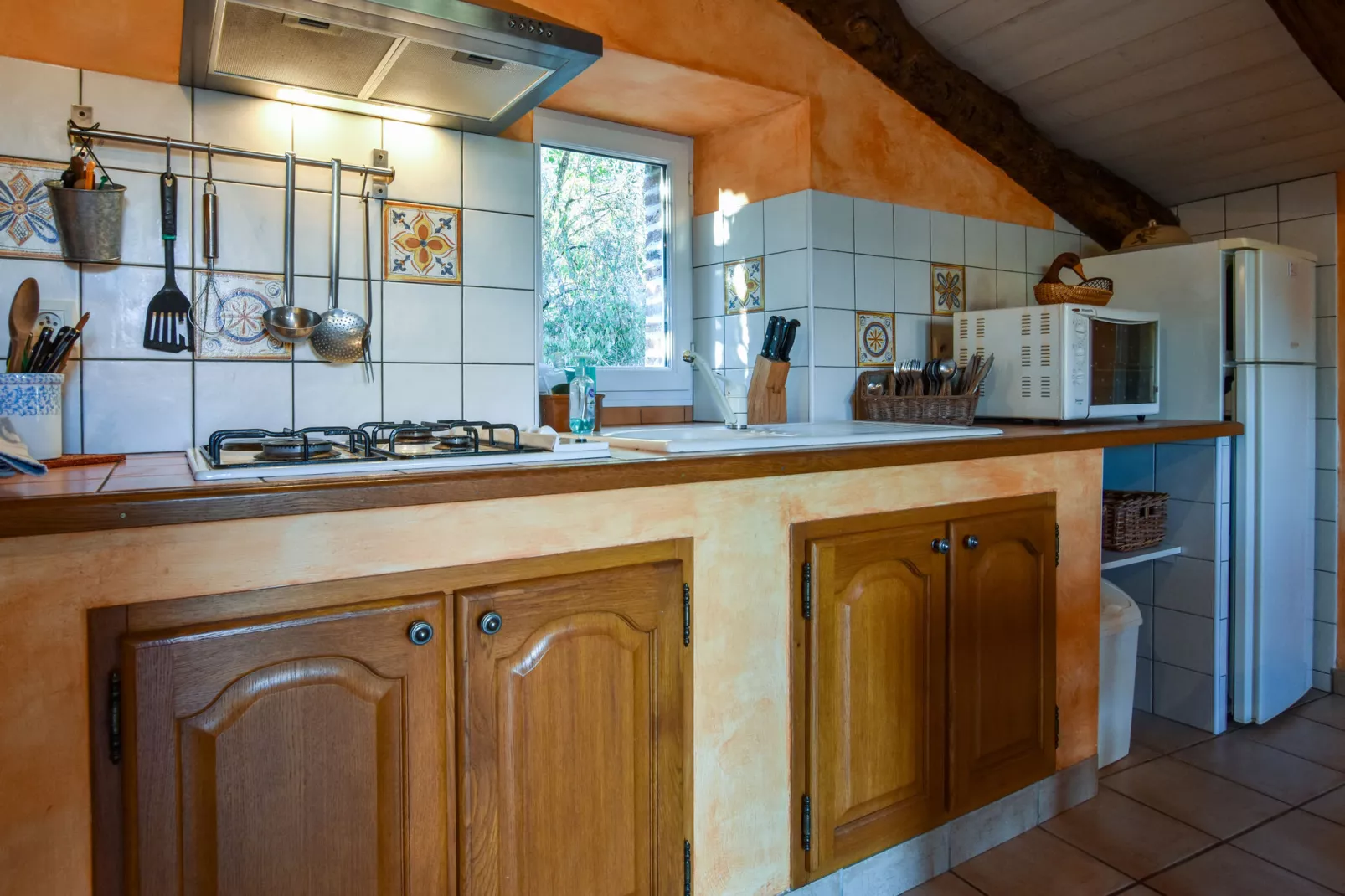 Maison pour 3 personnes à la campagne-Keuken