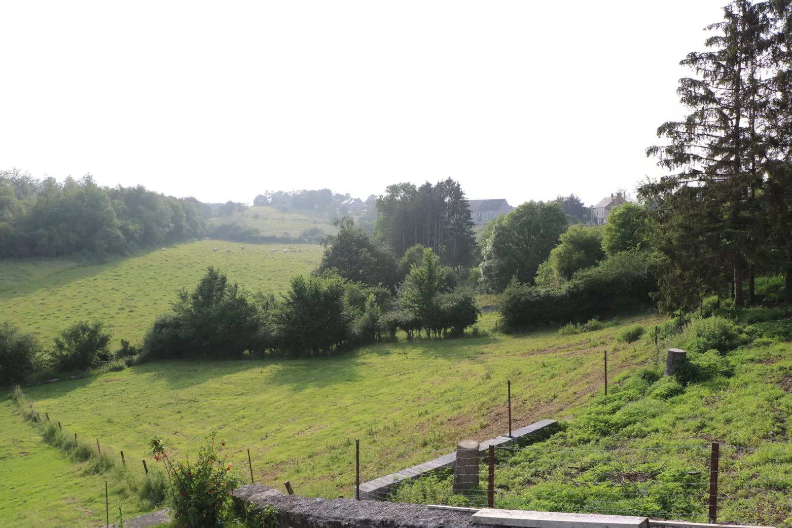 Le Gîte Mariette-Uitzicht zomer