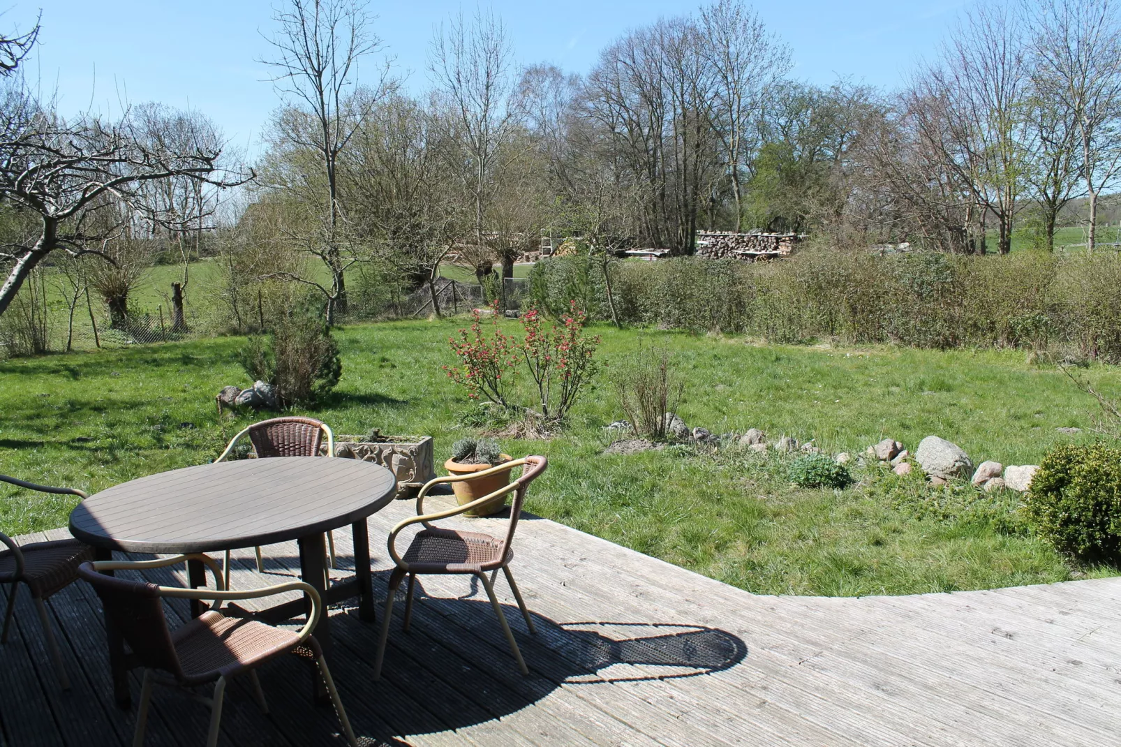 Ferienwohnung Parkblick mit 3 Schlafzimmern-Terrasbalkon