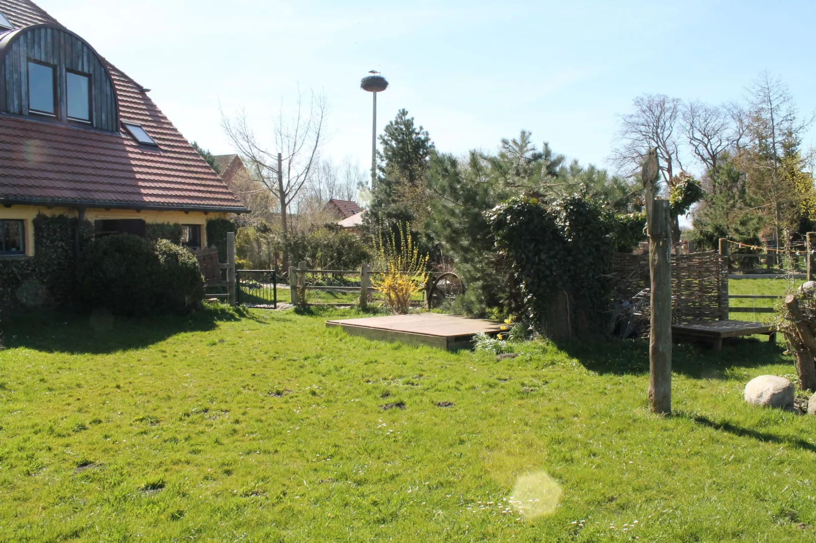 Ferienwohnung Parkblick mit 3 Schlafzimmern-Tuinen zomer