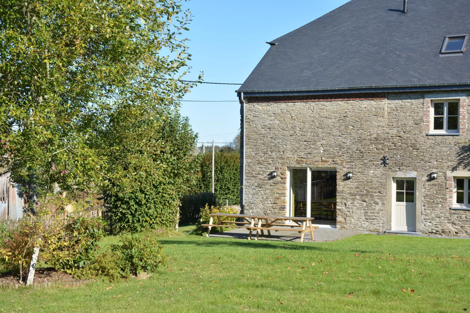 Le Gîte du Petit Culot-Tuinen zomer